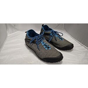 Cunge Ravenous Omni-Tech Men's Hiking Trail Sneakers Gray/Blue Size 9.5